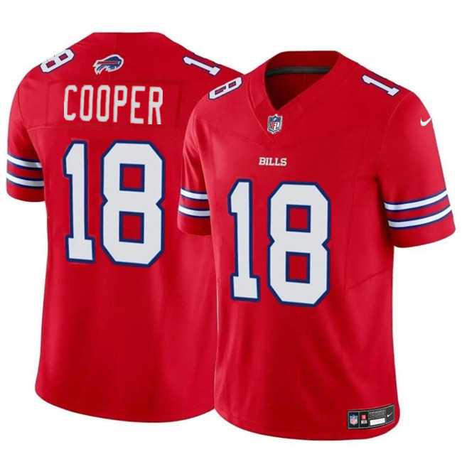 Men & Women & Youth Buffalo Bills #18 Amari Cooper Red 2024 F.U.S.E. Vapor Untouchable Limited Stitched Football Jersey->buffalo bills->NFL Jersey